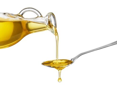 Flaxseed oil to eliminate parasites in humans.