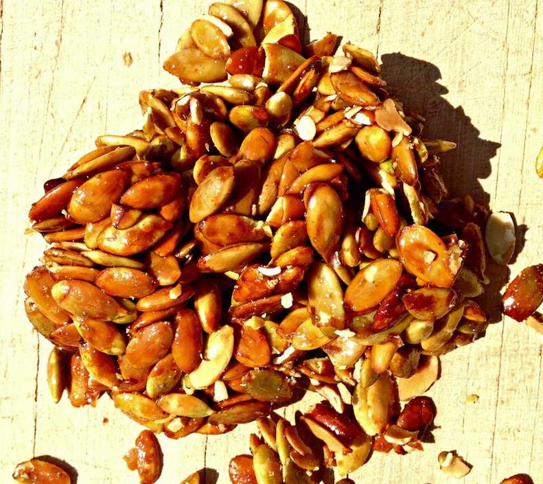 A recipe with pumpkin seeds and honey will help eliminate parasites