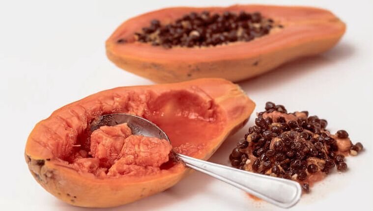 Parasites papaya